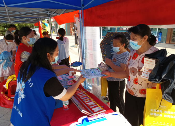 阜沙鎮(zhèn)禁毒信息〔2022〕第168期--阜沙鎮(zhèn)開展“不忘建黨崢嶸史，牢記使命宣禁毒”主題宣傳活動（2